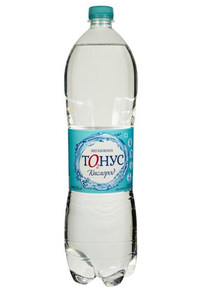 Вода Тонус-кислород (ПЕТ) 1.5 л фото вода тонус-кислород (пет) 1.5 л