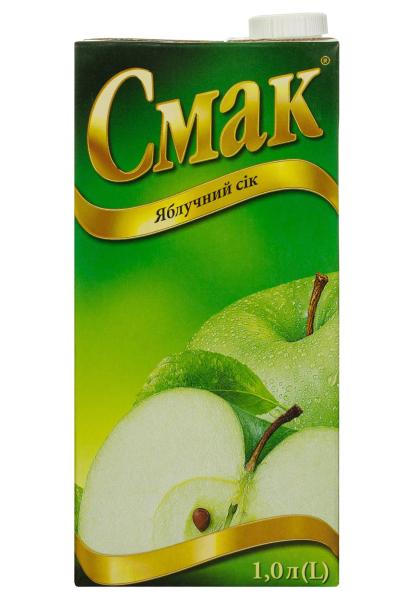 Сок Смак Яблочный рикеп 1 л фото сок смак яблочный рикеп 1 л