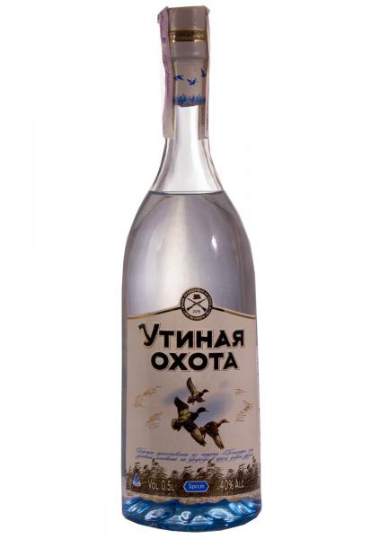 Водка Утиная охота 0.5 л фото водка утиная охота 0.5 л
