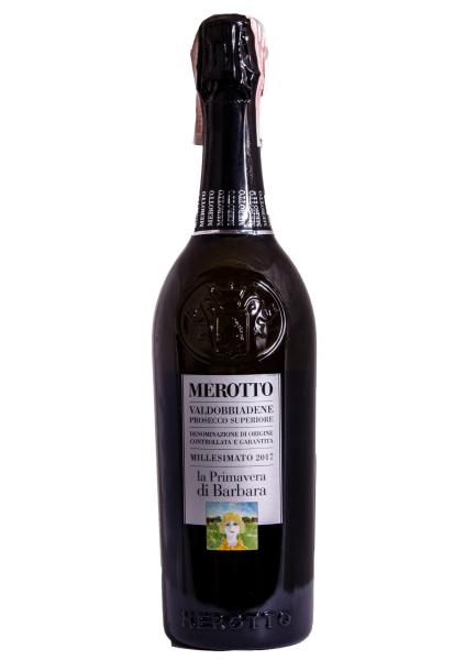 Merotto La Primavera diBarbara Prosecco Superiore Dry 0.75 л фото merotto la primavera dibarbara prosecco superiore dry 0.75 л