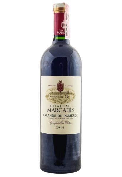 Chateau Marcadis Lalande de Pomerol Красное Сухое 0.75 л фото chateau marcadis lalande de pomerol красное сухое 0.75 л