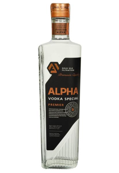 Водка Alpha Premier 0.7 л фото водка alpha premier 0.7 л