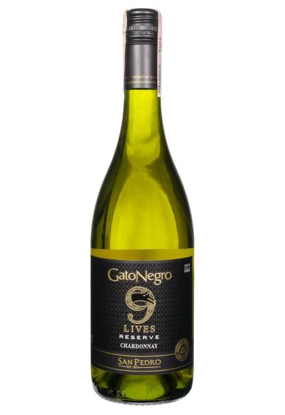 Gato Negro 9 Lives Chardonnay Reserve Белое Сухое 0.75 л фото gato negro 9 lives chardonnay reserve белое сухое 0.75 л