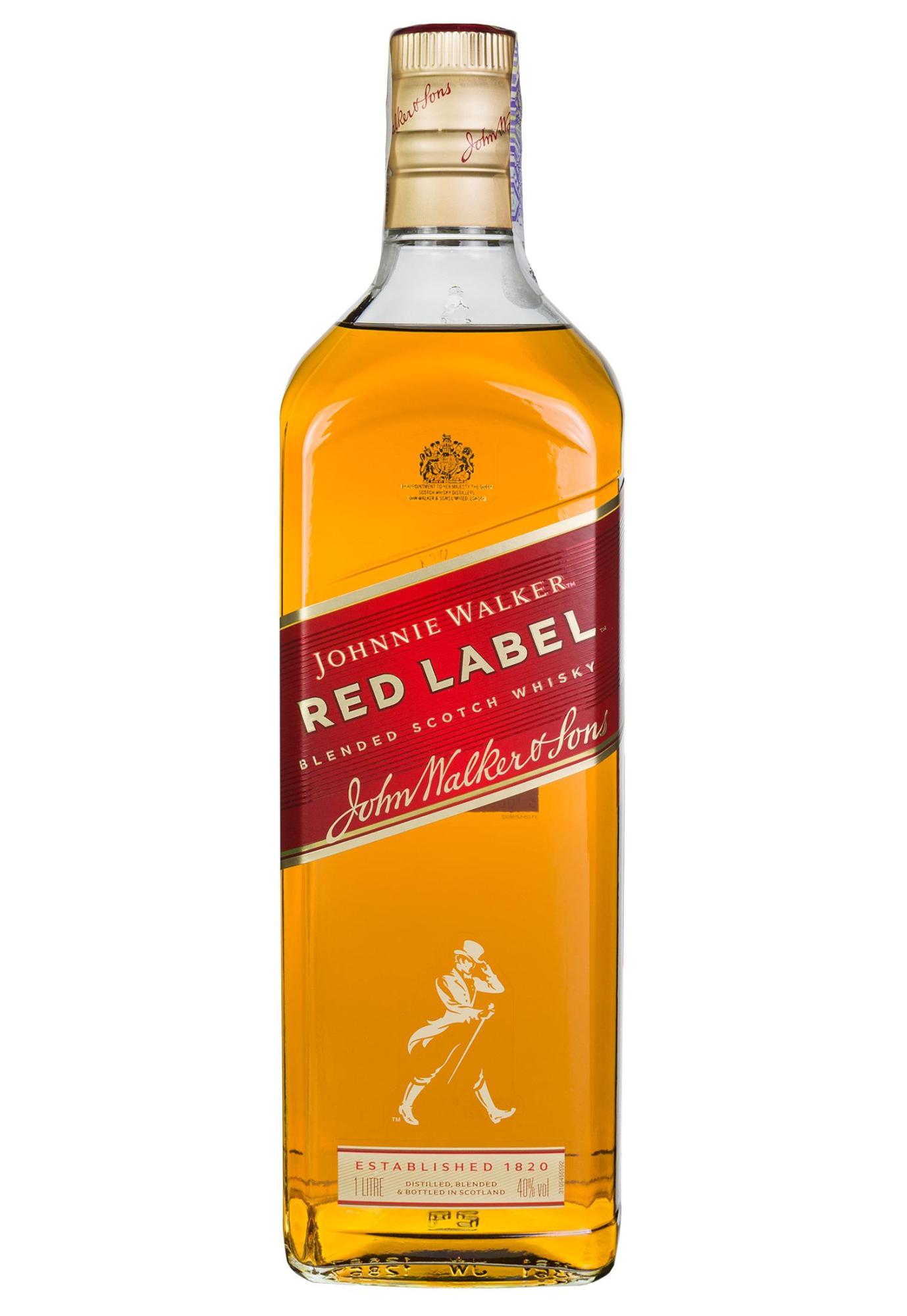 Лейбл первое. Виски Johnnie Walker Red Label 1l. Виски Johnnie Walker Red Label 1 л. Виски шотландский Джонни Уокер Рэд лейбл 40% 1л. Виски Johnnie Walker Red 1.0л.