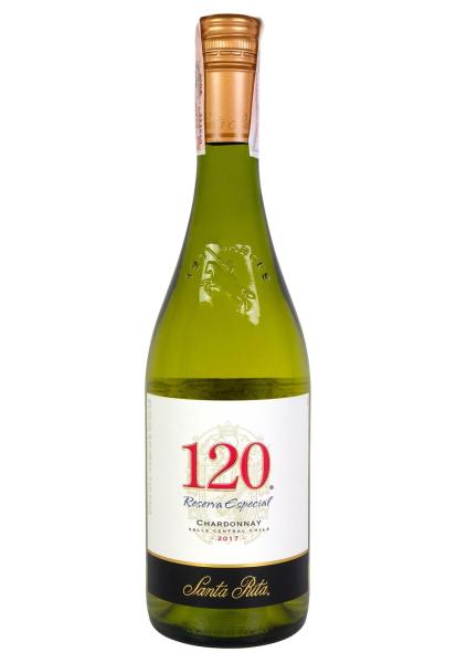 Santa Rita 120 Chardonnay Белое Сухое 0.75 л фото santa rita 120 chardonnay белое сухое 0.75 л