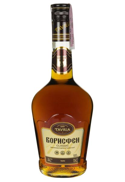 Бренди Таврия Борисфен Classic 0.5 л фото бренди таврия борисфен classic 0.5 л
