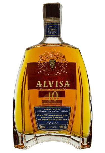 Бренди Alvisa Ecological 10 years 0.5 л фото бренди alvisa ecological 10 years 0.5 л