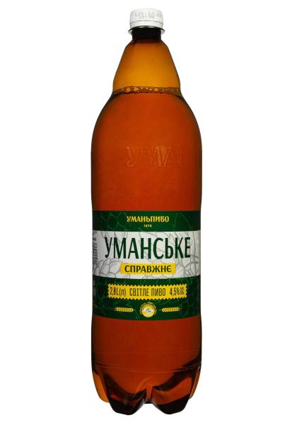 Пиво Уманское 3,7% 2 л фото пиво уманское 3,7% 2 л