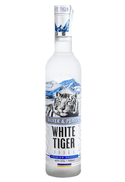 Водка Люботин White Tiger 0.7 л фото водка люботин white tiger 0.7 л