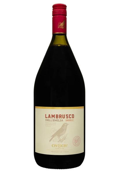 Civ&Civ Lambrusco dell'emilia Rosso Amabile Красное Полусладкое 1.5 л фото civ&civ lambrusco dell'emilia rosso amabile красное полусладкое 1.5 л