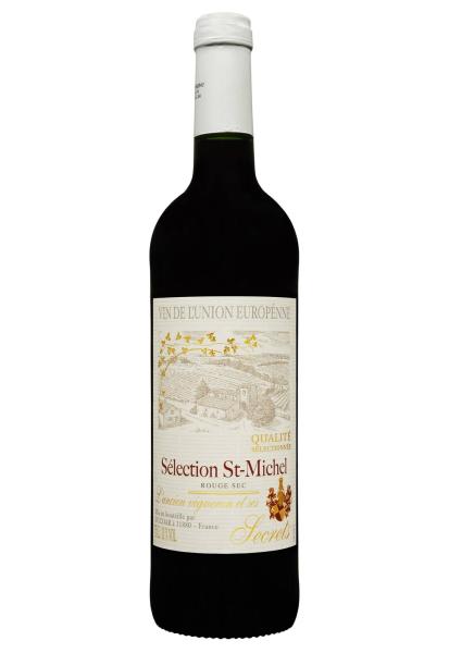 Selection St-Michel Красное Сухое 0.75 л  фото selection st-michel красное сухое 0.75 л