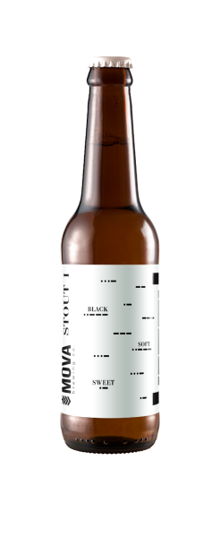 Пиво MOVA Stout I темное 4,9% 0.33 л фото пиво mova stout i темное 4,9% 0.33 л