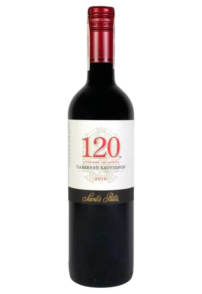 Santa Rita 120 Cabernet Sauvignon Красное Сухое 0.75 л фото santa rita 120 cabernet sauvignon красное сухое 0.75 л