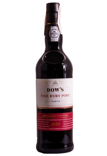Dow's Fine Ruby Port Красное Сладкое 0.75 л фото dow's fine ruby port красное сладкое 0.75 л