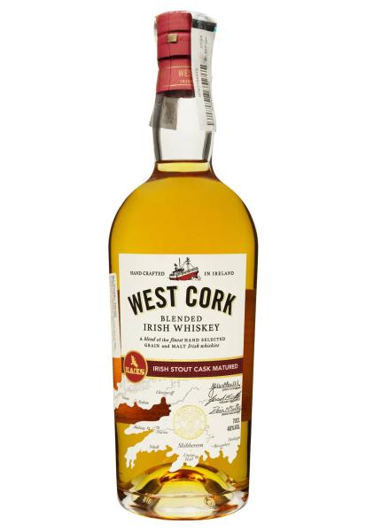 Виски West Cork Stout Cask 0.7 л фото виски west cork stout cask 0.7 л