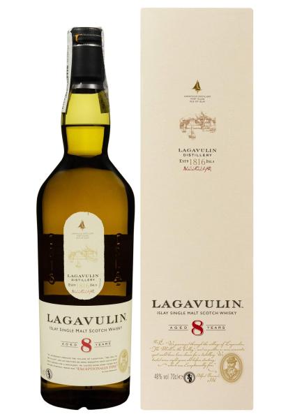 Виски Lagavulin 8 лет в коробке 0.7 л  фото виски lagavulin 8 лет в коробке 0.7 л