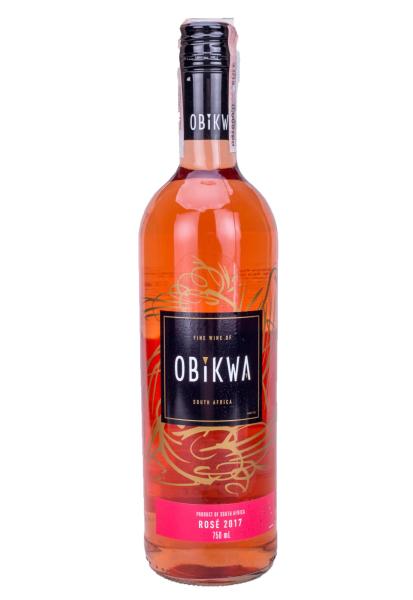Obikwa Pinotage Rose Розовое Сухое 0.75 л фото obikwa pinotage rose розовое сухое 0.75 л