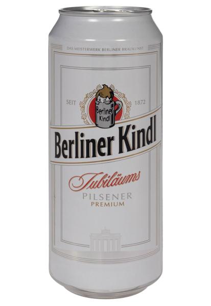Пиво Berliner Kindl Jubilaums Pilsner 5,1% ж/б 0.5 л фото пиво berliner kindl jubilaums pilsner 5,1% ж/б 0.5 л