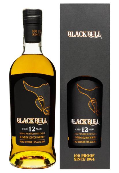 Виски Black Bull 12 YO Blended Scotch в сув.упак.0.7л  фото виски black bull 12 yo blended scotch в сув.упак.0.7л