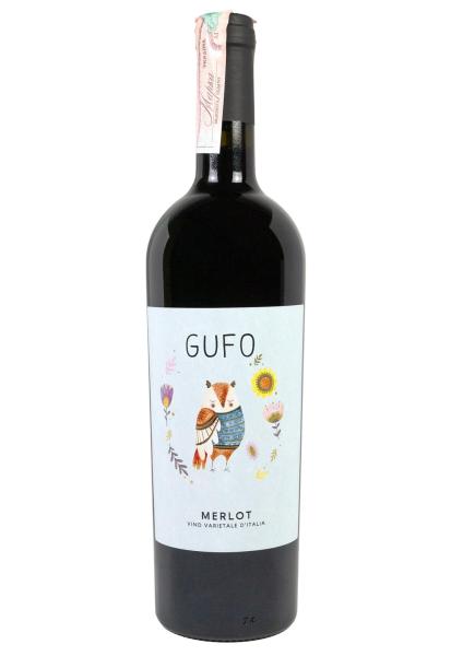 Gufo Merlot Красное Сухое 0.75 л фото gufo merlot красное сухое 0.75 л