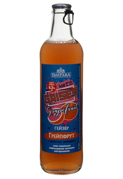 Пиво GAISER Grapefruit 6,2% светлое 0.42 л фото пиво gaiser grapefruit 6,2% светлое 0.42 л