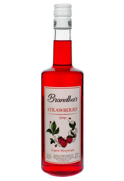 Сироп Brandbar Strawberry 0.7 л фото сироп brandbar strawberry 0.7 л