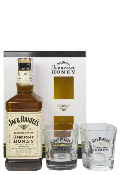 Ликер Jack Daniels Tennessee Honey с бокалами 0.7 л фото ликер jack daniels tennessee honey с бокалами 0.7 л