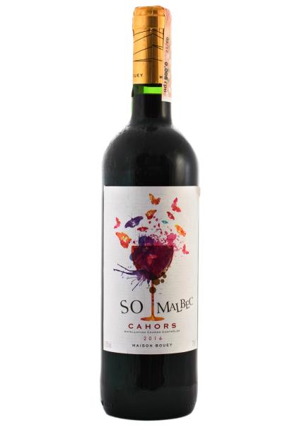 SO Malbec Cahors 2016 Красное Сухое 0.75 л фото so malbec cahors 2016 красное сухое 0.75 л