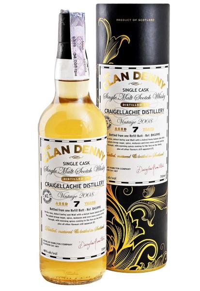 Виски Clan Denny Malt Whisky Craigellachie 7 y.o. 0.7 л фото виски clan denny malt whisky craigellachie 7 y.o. 0.7 л