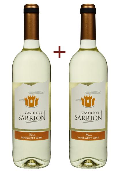 Набор вина Castillo de Sarrion Белое Полусладкое 0.75 (набор 2 х 0.75 л) фото набор вина castillo de sarrion белое полусладкое 0.75 (набор 2 х 0.75 л)