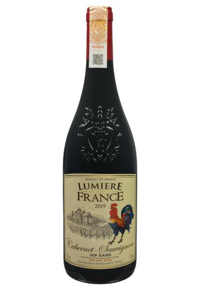 Lumier de France Cabernet Sauvignon Красное Сухое 0.75 л фото lumier de france cabernet sauvignon красное сухое 0.75 л