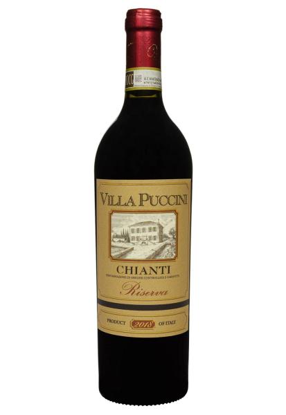 Villa Puccini Chianti Riserva DOCG 2018 Красное Сухое 0.75 л фото villa puccini chianti riserva docg 2018 красное сухое 0.75 л