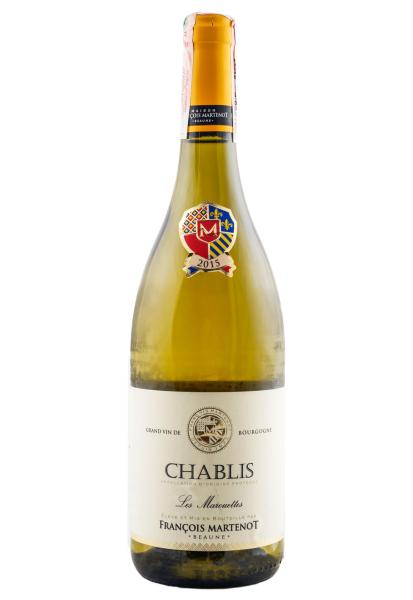 Francois Martenot Chablis Marouettes Белое Сухое 0.75 л фото francois martenot chablis marouettes белое сухое 0.75 л