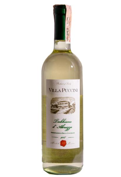 Villa Puccini Trebbiano d’Abruzzo DOC Белое Сухое 0.75 л фото villa puccini trebbiano d’abruzzo doc белое сухое 0.75 л