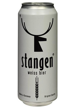 Пиво Stangen Weiss bier 4,9% пшеничное н/ф ж/б 0.5 л пиво stangen weiss bier 4,9% пшеничное н/ф ж/б 0.5 л