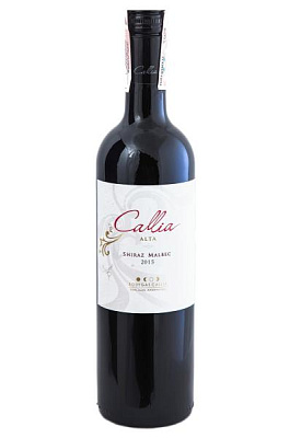 bodegas salentein shiraz malbec callia красное сухое 0.75 л