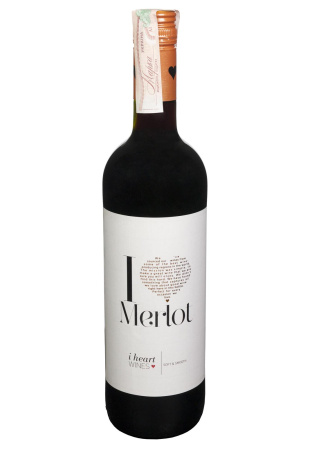 I Heart Merlot Красное Полусухое 0.75 л