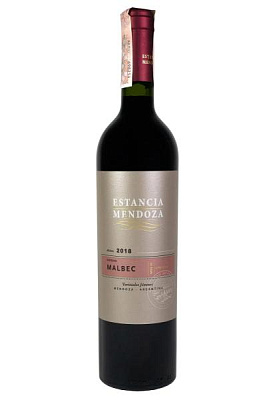 estancia mendoza malbec красное сухое 0.75 л