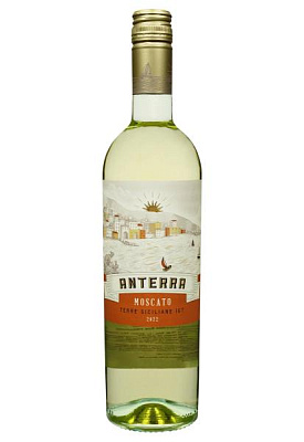 anterra moscato terre siciliane igt белое полусладкое 0.75 л 