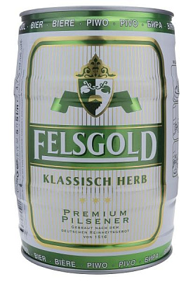 пиво felsgold pils 5л