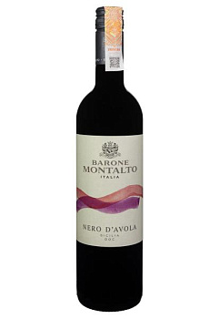 Baron Montalto Nero d'Avola Sicilia DOС Красное Сухое 0.75 л baron montalto nero d'avola sicilia doс красное сухое 0.75 л