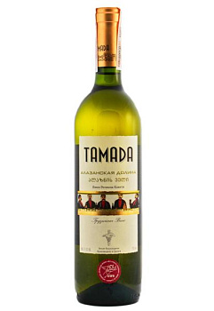 Tamada Алазанская Долина Біле Напівсолодке 0.75 л tamada алазанская долина белое полусладкое 0.75 л