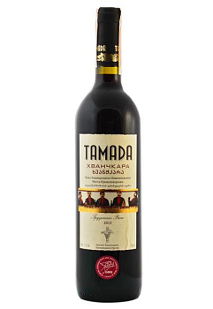 Tamada Хванчкара Червоне Напівсолодке 0.75 л tamada хванчкара красное полусладкое 0.75 л