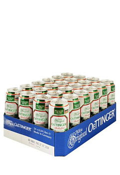 Упаковка Пиво Oettinger Alkoholfrei ( светлое б/а ж/б 0.5 л 24 шт )  упаковка пиво oettinger alkoholfrei ( светлое б/а ж/б 0.5 л 24 шт )