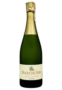 Cava Roger de Flor Brut Nature Біле Сухе 0.75 л cava roger de flor brut nature белое сухое 0.75 л
