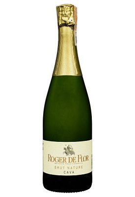 cava roger de flor brut nature белое сухое 0.75 л