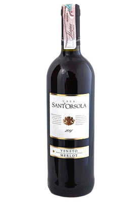 sant'orsola merlot del veneto красное сухое 0.75 л