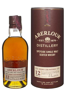 виски aberlour 12 y.o. в коробке 0.7 л