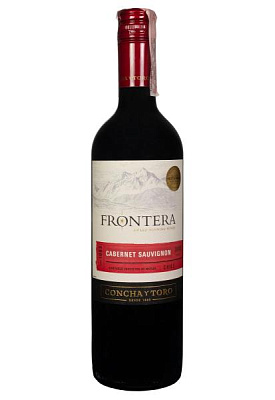 frontera cabernet sauvignon красное полусухое 0.75 л