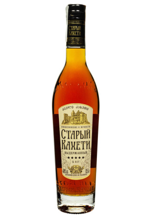 Бренди Старый Кахети 5 лет 0.5 л